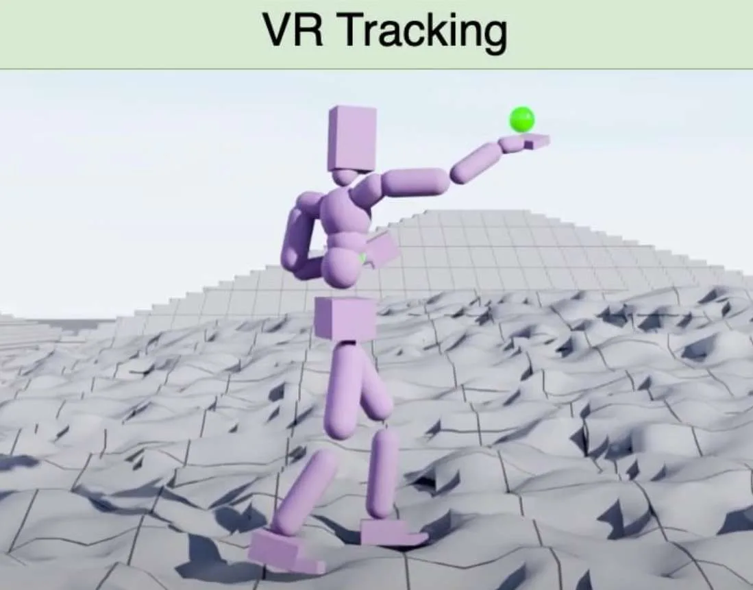 英伟达分享AI技术MaskedMimic,专用于AR/VR等生成虚拟角色动作