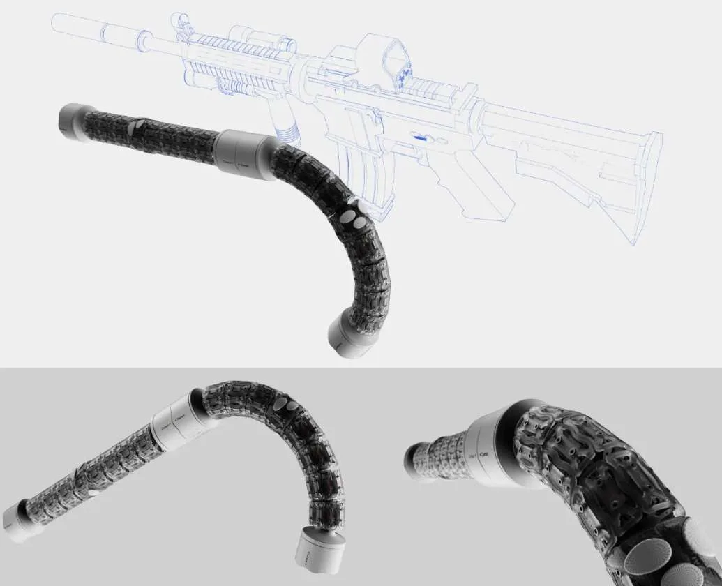 设计师探索模拟刀剑、球拍、鱼竿、乐器等VR控制器概念