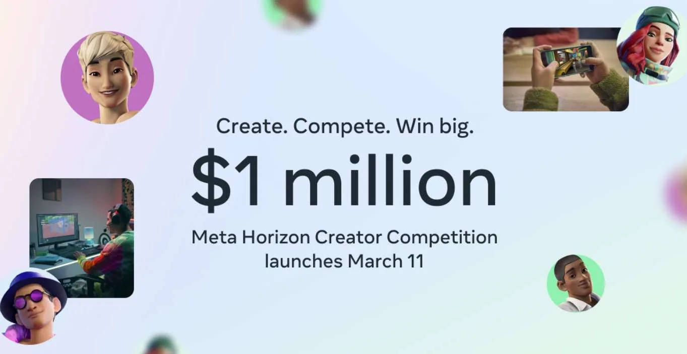 Meta推出100万美元VR/MR开发竞赛Mobile Genre Showdown