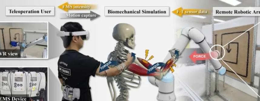 研究员研发TelePulse触觉系统,实现VR远程机器人精准力反馈