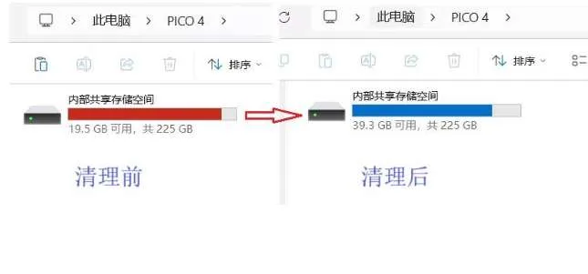 PICO用户分享：轻松解决PICO存储问题，一键释放空间