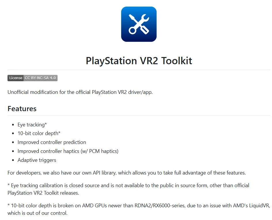 第三方开发团队解锁索尼PSVR 2的PC端眼动追踪功能