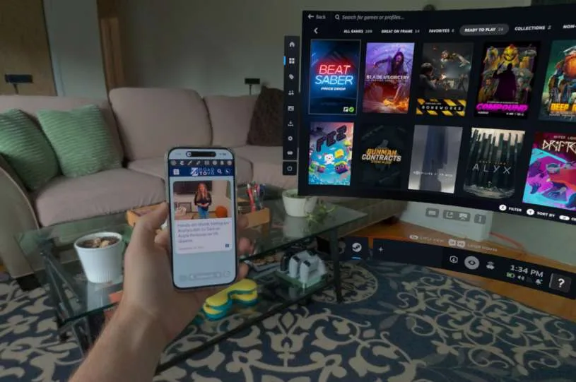 Arcturus Vision Steam Frame附加模块评测:透视效果明显提升