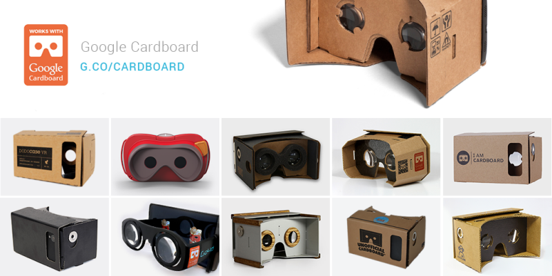 Google Cardboard目前已经售出超过110万台