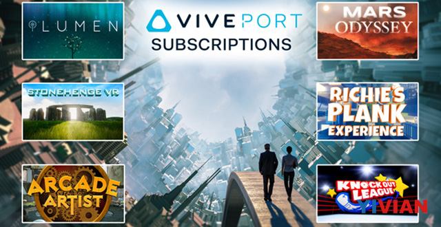 HTC Vive订阅服务四六分成，14000名开发者看好