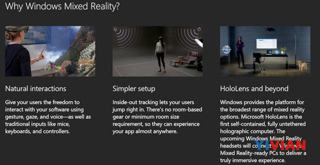 微软将Holographic更名为Mixed Reality