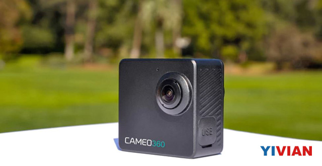 超小型，Cameo360是款双目360度4K防水摄像头