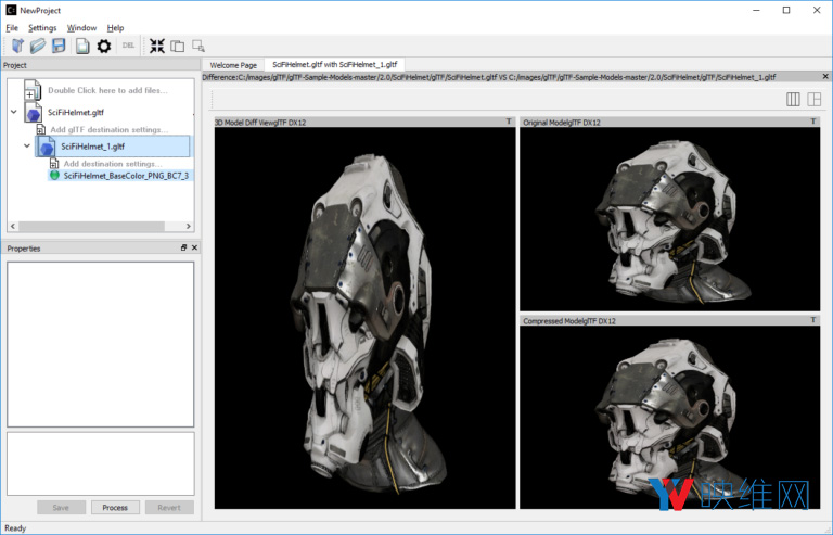 加强glTF 3D格式支持，AMD正式发布Compressonator V2.7