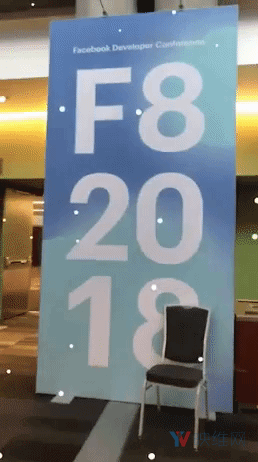 Facebook F8大会AR胸卡了解一下？