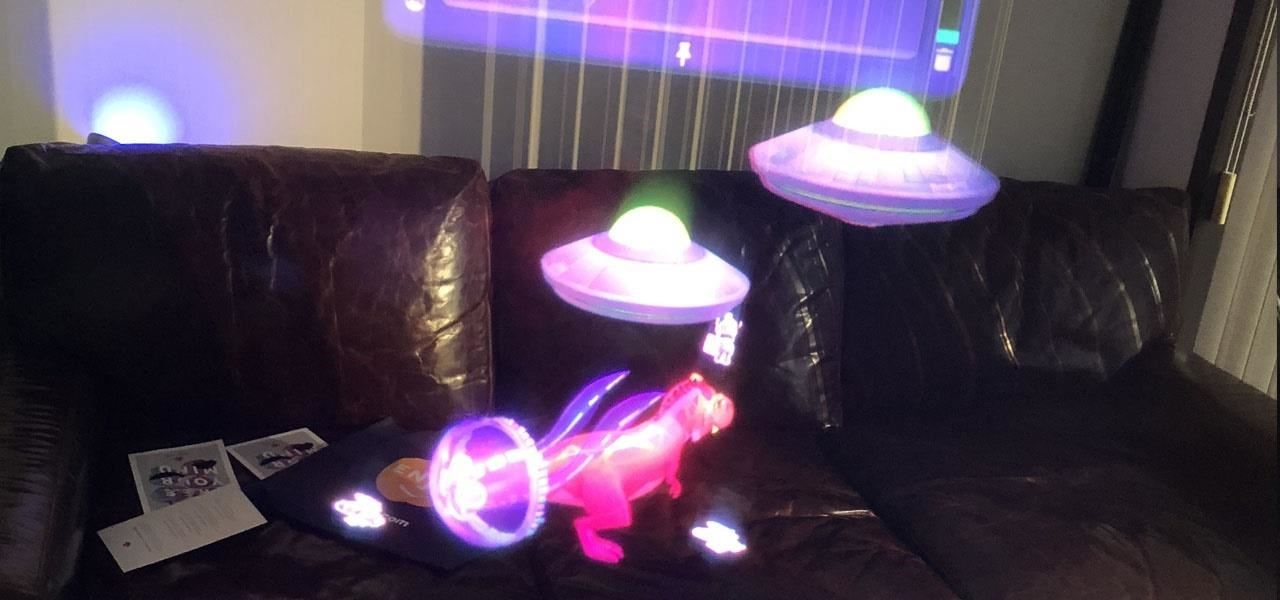Magic Leap One真机体验实拍，一览运行AR效果图