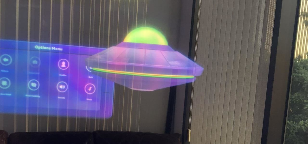 Magic Leap One真机体验实拍，一览运行AR效果图