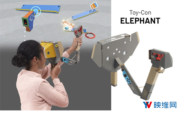 任天堂发布Labo VR宣传片，推出60多款游戏体验，提供VR游戏DIY制作