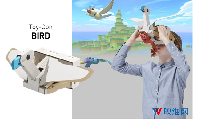 任天堂发布Labo VR宣传片，推出60多款游戏体验，提供VR游戏DIY制作