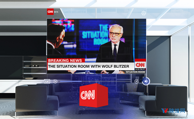 CNN把实况新闻报道带到Magic Leap One