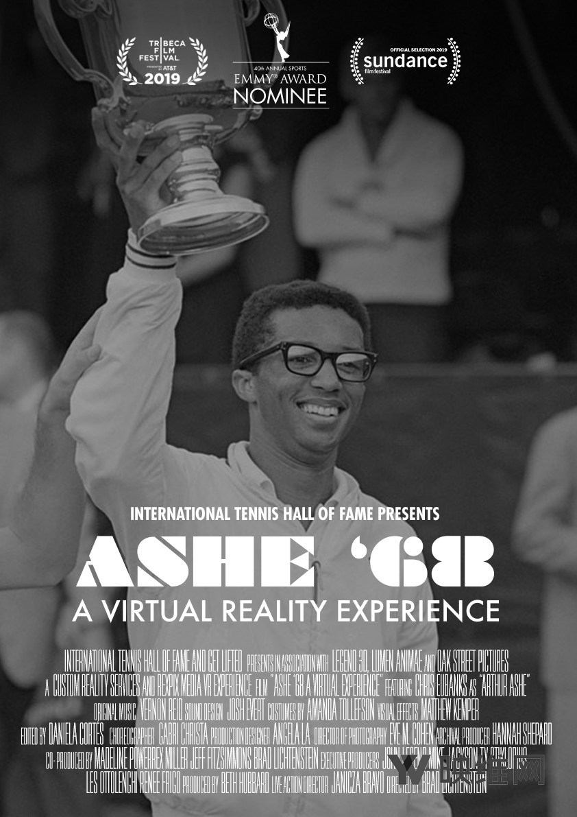 VR影片《ASHE ‘68》获第四十届体育艾美奖提名