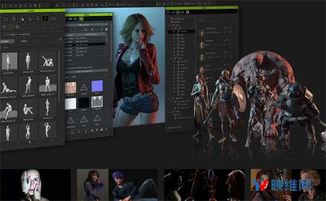Unity插件Game Tools for Unity推出，实现专业角色创建，动画制作，动捕