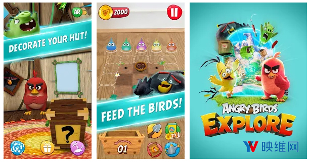 Rovio与Zappar合作研发AR游戏《Angry Birds Explore》