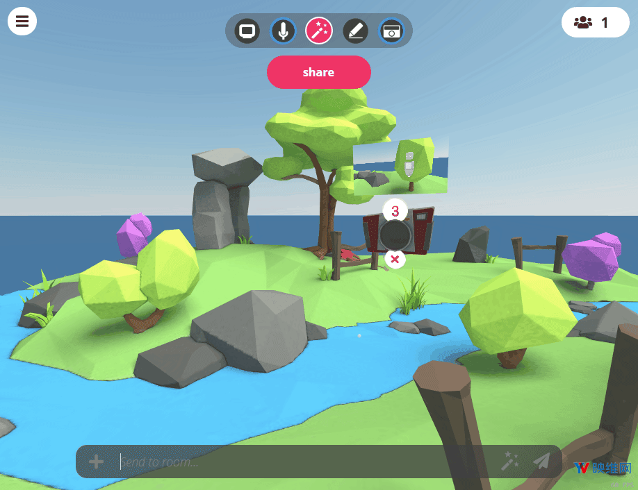 Mozilla WebVR社交Hubs增加房间权限、版主、摄影机、视频录制等新功能