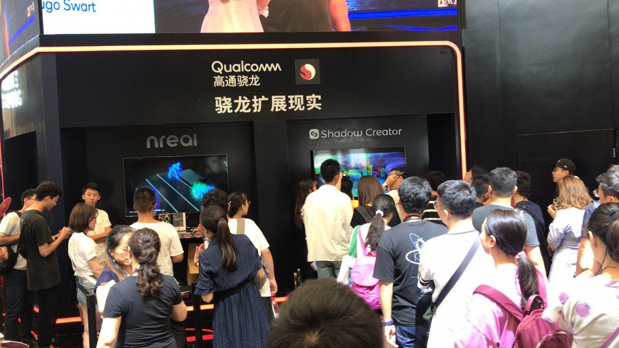 ChinaJoy2019：影创即墨（JIMO）高通展台引热潮