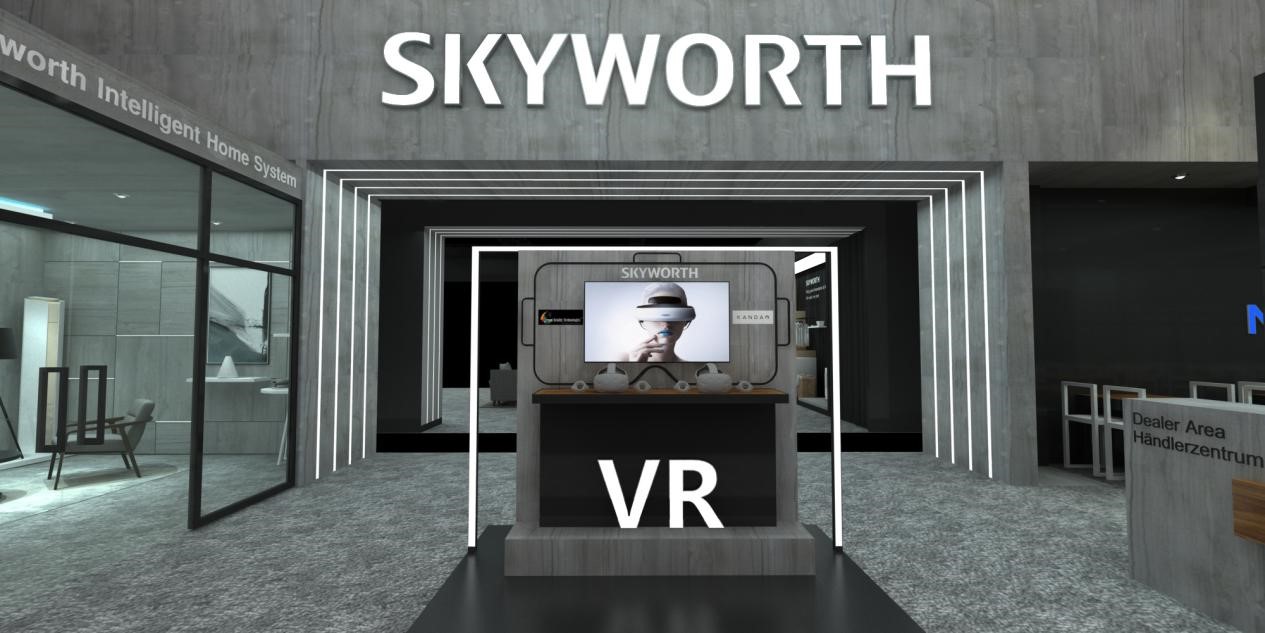 创维VR 正式亮相欧洲，展示最前沿的5G 8K VR直播系统