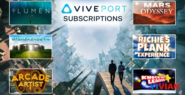 HTC Vive订阅服务四六分成,14000名开发者看好