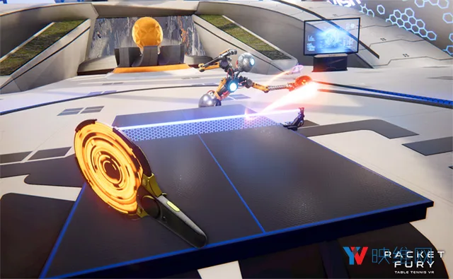 《Racket Fury》初体验：一款逼真的VR乒乓球游戏