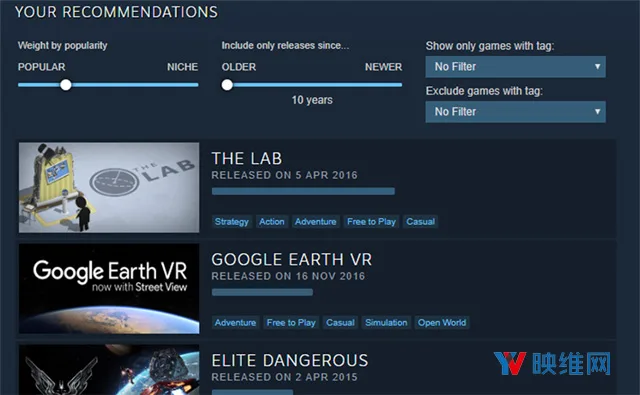 Valve正式推出Steam Labs,允许用户测试实验性功能