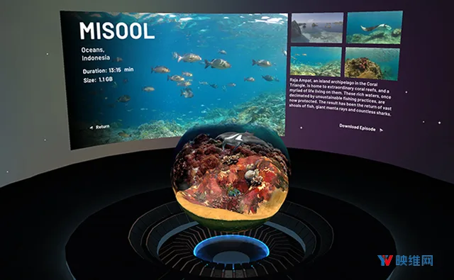 自然纪录片《Ecosphere》登陆Oculus Quest