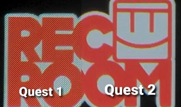 画质对比，更强性能的Quest 2带来了更精细图像效果