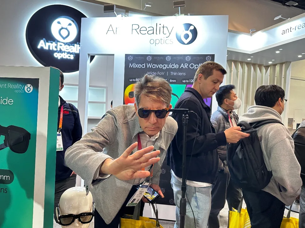 Birdbath和Pancake之后看什么——CES 2023上的大视角超薄AR光学方案
