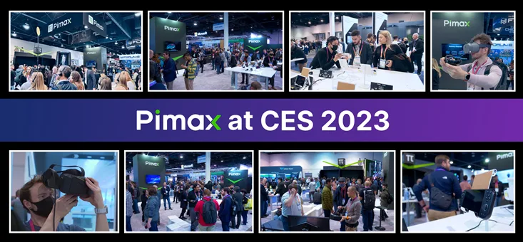 Pimax Crystal和Pimax Portal震撼CES2023,小派科技扛起中国VR大旗
